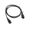 Lanberg | IEC 320 C13 to C14 Cable | CA-C13E-11CC-0018-BK