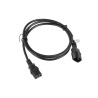 Lanberg | IEC 320 C13 to C14 Cable | CA-C13E-11CC-0018-BK