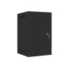 Lanberg | Rack cabinet 10" wall-mount 9U/280x310 for self-assembly with metal door (flat pack) | WF10-2309-00B | Black