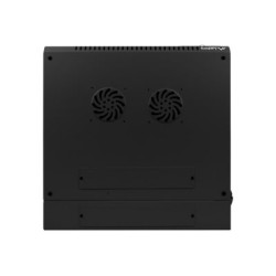 Lanberg | Rack cabinet 19" double-section wall-mount 9U/600x600 (flat pack) | WF02-6609-10B | Black