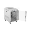 Lanberg | Rack cabinet 19" free-standing 15U/600x800 (flat pack) with glass door, LCD | FF01-6815-12SL | Grey