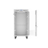 Lanberg | Rack cabinet 19" free-standing 22U/600x800 (flat pack) with glass door | FF01-6822-12SL | Grey