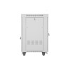 Lanberg | Rack cabinet 19" free-standing 22U/600x800 (flat pack) with glass door | FF01-6822-12SL | Grey