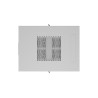 Lanberg | Rack cabinet 19" free-standing 22U/600x800 (flat pack) with glass door | FF01-6822-12SL | Grey