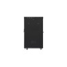 Lanberg | Rack cabinet 19" free-standing 22U/800x1000 (flat pack) with glass door | FF01-8022-12BL | Black