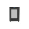 Lanberg | Rack cabinet 19" free-standing 22U/800x1000 (flat pack) with mesh door | FF01-8022-23BL | Black