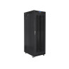 Lanberg | Rack cabinet 19" free-standing 27U/800x1200 (flat pack) with mesh door, LCD | FF01-8227-23BL | Black