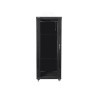 Lanberg | Rack cabinet 19" free-standing 32U/600x800 (flat pack) | FF01-6832-12B | Black