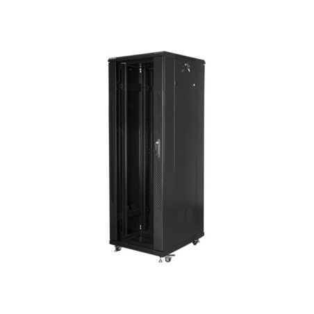 Lanberg | Rack cabinet 19" free-standing 37U/600x800 (flat pack) | FF01-6837-12B | Black