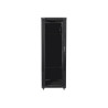 Lanberg | Rack cabinet 19" free-standing 37U/600x800 (flat pack) | FF01-6837-12B | Black