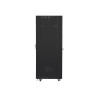Lanberg | Rack cabinet 19" free-standing 37U/600x800 (flat pack) with glass door, LCD | FF01-6837-12BL | Black