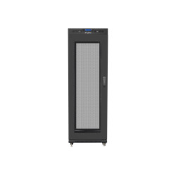 Lanberg | Rack cabinet 19" free-standing 37U/600x800 (flat pack) with mesh door, LCD | FF01-6837-23BL | Black