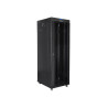 Lanberg | Rack cabinet 19" free-standing 37U/800x1000 (flat pack) with glass door, LCD | FF01-8037-12BL | Black
