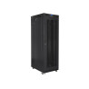 Lanberg | Rack cabinet 19" free-standing 37U/800x1000 (flat pack) with glass door lCD V2 | FF01-8037-23BL | Black