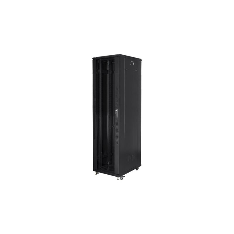 Lanberg | Rack cabinet 19" free-standing 37U/800x800 (flat pack) | FF01-8837-12B | Black