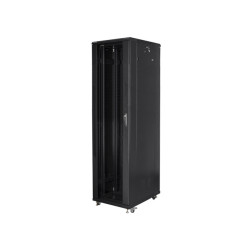 Lanberg | Rack cabinet 19" free-standing 37U/800x800 (flat pack) | FF01-8837-12B | Black