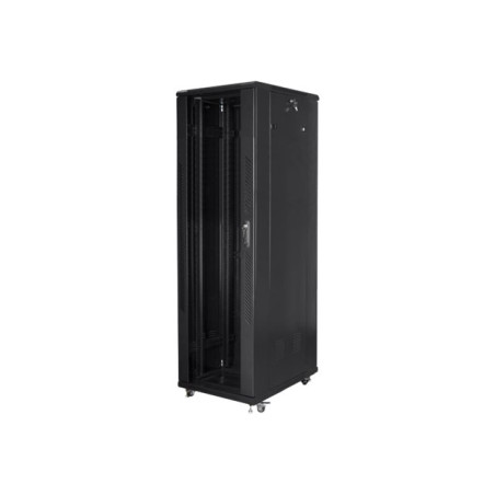 Lanberg | Rack cabinet 19" free-standing 42U/600x1000 (flat pack) | FF01-6042-12B | Black