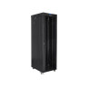 Lanberg | Rack cabinet 19" free-standing 42U/600x1000 (flat pack) with glass door lCD V2 | FF01-6042-12BL | Black
