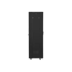 Lanberg | Rack cabinet 19" free-standing 42U/600x600 (flat pack) | FF01-6642-12B | Black