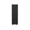 Lanberg | Rack cabinet 19" free-standing 42U/600x600 (flat pack) with mesh door, LCD | FF01-6642-23BL | Black