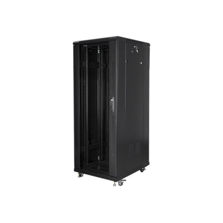 Lanberg | Rack cabinet 19" free-standing 42U/600x800 (flat pack) | FF01-6842-12B | Black
