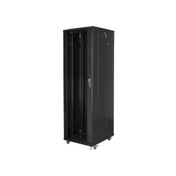 Lanberg | Rack cabinet 19" free-standing 42U/600x800 (flat pack) | FF01-6842-12B | Black