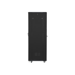 Lanberg | Rack cabinet 19" free-standing 42U/600x800 (flat pack) | FF01-6842-12B | Black