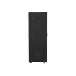 Lanberg | Rack cabinet 19" free-standing 42U/600x800 (flat pack) | FF01-6842-12B | Black