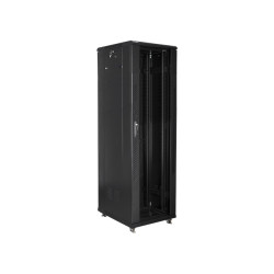 Lanberg | Rack cabinet 19" free-standing 42U/600x800 (flat pack) | FF01-6842-12B | Black