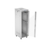 Lanberg | Rack cabinet 19" free-standing 42U/600x800 (flat pack) with glass door, LCD | FF01-6842-12SL | Grey