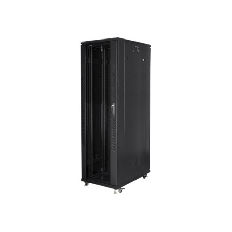 Lanberg | Rack cabinet 19" free-standing 42U/800x1000 (flat pack) | FF01-8042-12B | Black