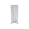 Lanberg | Rack cabinet 19" free-standing 42U/800x1000 (flat pack) with glass door, LCD | FF01-8042-12SL | Grey