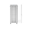 Lanberg | Rack cabinet 19" free-standing 42U/800x1000 (flat pack) with glass door, LCD | FF01-8042-12SL | Grey