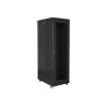 Lanberg | Rack cabinet 19" free-standing 42U/800x1000 (flat pack) with mesh door | FF01-8042-23B | Black