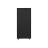 Lanberg | Rack cabinet 19" free-standing 42U/800x1000 (flat pack) with mesh door | FF01-8042-23B | Black