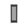 Lanberg | Rack cabinet 19" free-standing 42U/800x1000 (flat pack) with mesh door, LCD | FF01-8042-23BL | Black