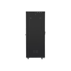 Lanberg | Rack cabinet 19" free-standing 42U/800x1000 (flat pack) with mesh door, LCD | FF01-8042-23BL | Black
