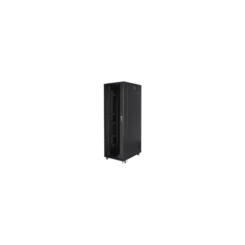 Lanberg | Rack cabinet 19" free-standing 42U/800x1200 (flat pack) | FF01-8242-12B | Black
