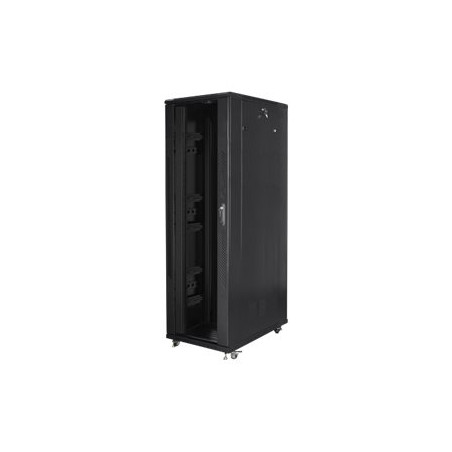 Lanberg | Rack cabinet 19" free-standing 42U/800x1200 (flat pack) | FF01-8242-12B | Black