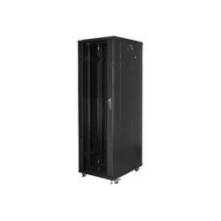 Lanberg | Rack cabinet 19" free-standing 42U/800x800 (flat pack) | FF01-8842-12B | Black