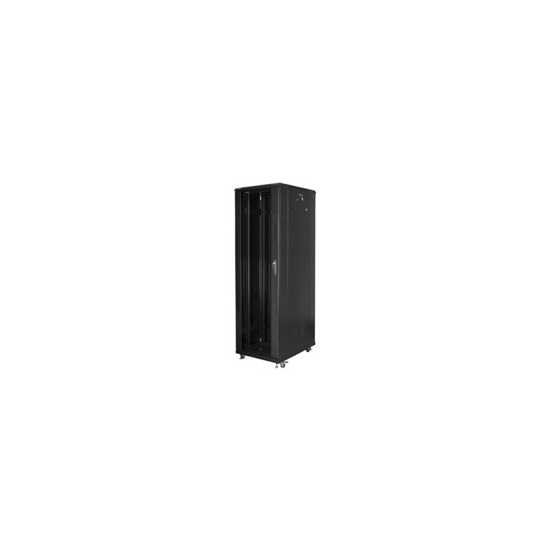 Lanberg | Rack cabinet 19" free-standing 42U/800x800 (flat pack) | FF01-8842-12B | Black