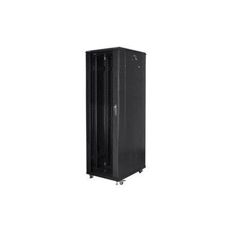 Lanberg | Rack cabinet 19" free-standing 42U/800x800 (flat pack) | FF01-8842-12B | Black