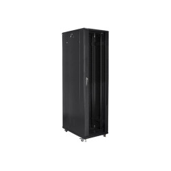 Lanberg | Rack cabinet 19" free-standing 47U/800x1000 (flat pack) | FF01-8047-12B | Black