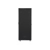 Lanberg | Rack cabinet 19" free-standing 47U/800x1000 (flat pack) with glass door, LCD | FF01-8047-12BL | Black