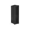 Lanberg | Rack cabinet 19" free-standing 47U/800x1000 (flat pack) with mesh door, LCD | FF01-8047-23BL | Black