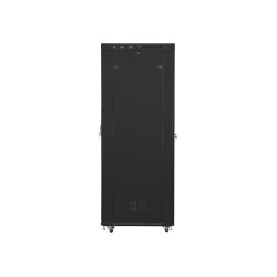 Lanberg | Rack cabinet 19" free-standing 47U/800x1000 (flat pack) with mesh door, LCD | FF01-8047-23BL | Black