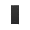 Lanberg | Rack cabinet 19" free-standing 47U/800x1200 (flat pack) with glass door, LCD | FF01-8247-12BL | Black