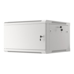 Lanberg | Rack cabinet 19" wall-mount 12U/600x450 for self-assembly with metal door (flat pack) | WF01-6412-00S | Grey