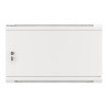 Lanberg | Rack cabinet 19" wall-mount 12U/600x450 for self-assembly with metal door (flat pack) | WF01-6412-00S | Grey