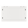 Lanberg | Rack cabinet 19" wall-mount 12U/600x450 for self-assembly with metal door (flat pack) | WF01-6412-00S | Grey